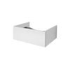 Ящик Dreja BOX, 60 см, для стеклянной столешницы LINE, push-to-open, белый глянец, 99.91 - фото, отзывы, цена